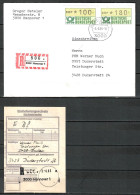 MiNr. ATM 1.1, Inbetriebnahmebeleg SchWzD Vom 03.06.1983 - Postamt Hannover 1, B-1375 - Machine Labels [ATM]