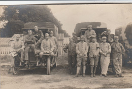 Carte Photo De Camion Militaire - War 1914-18