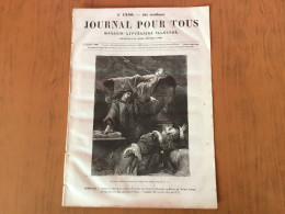 Journal Pour Tous -magazine Littéraire Illustré De 1869 N° 1256 - 1850 - 1899