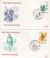 COB - FDC N° 681/82 - Timbre N° 2082/83 - 1981-1990