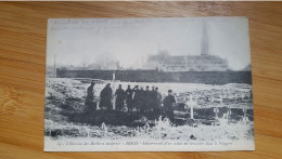 CARTE  Postale   CIMETIERE  ARRAS  - ENTERREMENT D UN  SOLDAT - ECRITE Datée 1915 - 1914-18