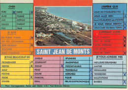 85-SAINT JEAN DE MONTS-N°T2705-B/0109 - Saint Jean De Monts