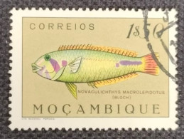 MOZPO0364UF - Fishes - 1$50 Used Stamp - Mozambique - 1951 - Mosambik