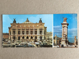 France * Paris (édition De Cartes Postales Roumaines Unique) Opera Oper Theater Theatre Parking Oldtimer Voitures - Autres & Non Classés