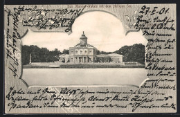 AK Potsdam, Das Marmor-Palais Mit Dem Heiligen See, Passepartout  - Potsdam