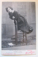 NADAR - Carte Postale Claudine à Paris THEATRE DES BOUFFES-PARISIENS - NEURDEIN Frères - Non Classés