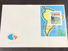 VIET  NAM ENVELOPE-F.D.C BLOCKS-(1983 22 Toco Toucan Rhainphastos Toco 1 Pcs Good Quality - Vietnam