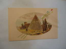 ITALY  POSTCARDS  ROMA PIRAMIDES DI GAIO GESTIO - Other & Unclassified