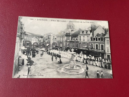 65100 Lourdes - Place Marcadal - Procession De La Fête Dieu - Lourdes