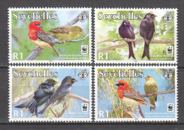 Seychelles 2008 Mi 911-914 MNH WWF - BIRDS - Neufs