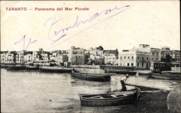 CPA Tarent Taranto Puglia, Panorama Dal Mar Piccolo - Andere & Zonder Classificatie