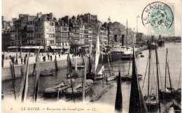 SEINE MARITIME-Le Havre-Perspective Du Grand Quai - LL 6 - Portuario