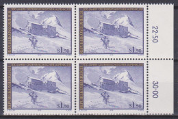 1978 , Mi 1593 ** (2) - 4er Block Postfrisch - 100 Jahre Österreichischer Alpenklub - Unused Stamps