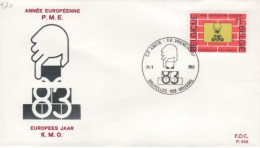 COB - FDC N° 696 - Timbre N° 2101 - 1981-1990