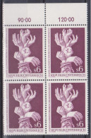 1978 , Mi 1595 ** (3) - 4er Block Postfrisch - 30. Jahrestag Der Allgemeinen Erklärung Der Menschenrechte - Unused Stamps