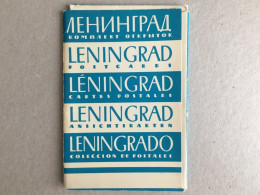 Russia Russie Ussr - Leningrad Saint Petersburg - Pocket Book For Postcards - Empty (without Cards) - Russia