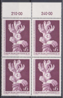 1978 , Mi 1595 ** (5) - 4er Block Postfrisch - 30. Jahrestag Der Allgemeinen Erklärung Der Menschenrechte - Unused Stamps