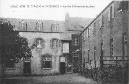 Saint Thégonnec , école Libre De Garçons   ( Scan Recto Et Verso ) - Saint-Thégonnec