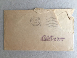 Great Britain United Kingdom 1968 Wellington Philatelic Stamp Used Letter Cover Envelope - Lettres & Documents