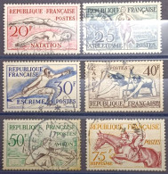 FRANCE N°960 à 965 Jeux Olympiques D’Helsinki. (USED) - Oblitérés