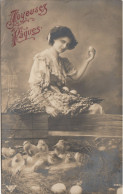 US375  --   JOYEUSES PAQUES  --  OSTERN, EASTER  --  1918 - Ostern