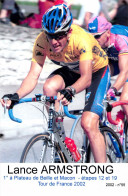 CYCLISME: CYCLISTE : LANCE ARMSTRONG - Cyclisme