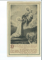 ONGESCHOEIDE KARMELIET STANISLAS V JESUS ENGELBERTUS GERMONPREZ ° SLIJPE ( MIDDELKERKE ) 1866 + BRUGGE 1896 - Devotion Images