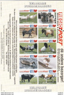 Netherlands Pays Bas Vel 10 * 50 Cent Local Post - Chickens, Horses Cow Sheep MNH** - Farm