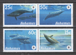 Bahamas 2007 Mi 1281-1284 In Pairs MNH WWF - WHALES - Nuevos