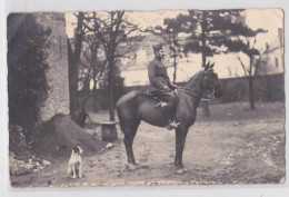 Tournai ? Carte-photo Louis Carlier 29, Rue Royale Militaire Cavalier - Tournai