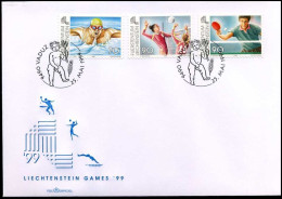 Liechtenstein - FDC - Liechtenstein Games '99 - FDC