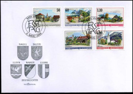 Liechtenstein - FDC - Dorfansichten - FDC