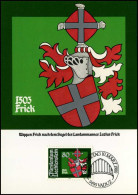 Liechtenstein - MK -  Landammänner Wappen - Maximumkarten (MC)