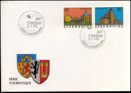 Luxembourg - FDC - Série Touristique - FDC