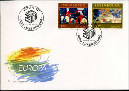 Luxembourg - FDC - Europa 1993 - FDC