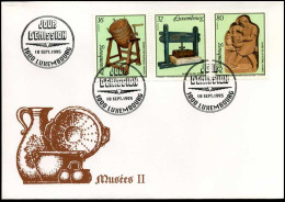 Luxembourg - FDC - Musées II - FDC