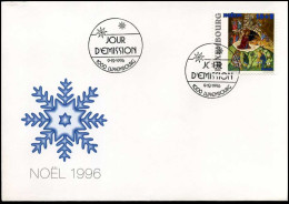 Luxembourg - FDC - Noël 1996 - FDC