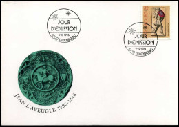 Luxembourg - FDC - Jean L'Aveugle - FDC