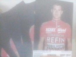 CYCLISME 1997  - WIELRENNEN- CICLISMO : 5 CARTES REFIN AVEC STEINHAUSER- FORTUNATO-MAZZANTI-AGGIANO-WERNER - Cyclisme