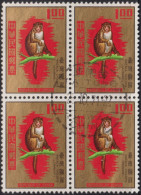 1971Taiwan (Formosa)-Republik China ⵙ Mi:TW 826, Sn:TW 1716, Yt:TW 763, Sg:TW 807, Taiwanese Macaque (Macaca Cyclopis) - Oblitérés