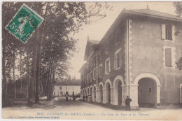 Eugénie Les Bains, Un Coin Du Parc Et Les Thermes- Voyagé En 1912 - Other & Unclassified