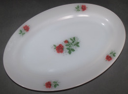 Lot 311 - 1 Plat Ovale Marque ARCOPAL, Bon état Années 70, Les Couleurs Sont Encore Vives. - Dishes