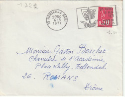 FLAMME  TEMPORAIRE    /  N° 1664    13  MARSEILLE  GARE - Mechanical Postmarks (Advertisement)