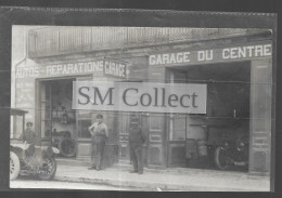 Clermont L'Hérault. Carte Photo. Garage Du Centre, Jules Vivier (A17p87) - Clermont L'Hérault