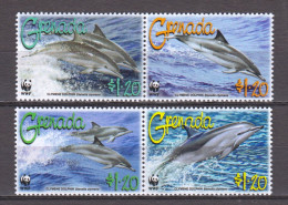 Grenada 2007 Mi 5925-5928 MNH - WWF DOLPHINS - Ongebruikt