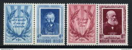 COB 898/99 Letterkundigen-Littérateurs 1952 MH-met Scharnier-neuf Avec Charniere - Ungebraucht