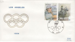 COB - FDC N° 714a - Timbre N° 2121/22 - 1981-1990