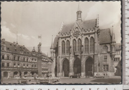 ERFURT - Fischmarkt, Rathaus U. Gildehaus  - Gelaufen 1967 (AK 5135) Günstige Versandkosten - Erfurt