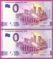 0-Euro XEPS 03 2022 FRANKFURT FLUGHAFEN - FRA - AIRPORT Set NORMAL+ANNIVERSARY - Private Proofs / Unofficial