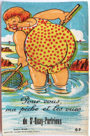 CP Carte Postale à Système / 22 Côtes-d'Armor, St Saint-Quay-Portrieux / Artaud - 67 / Pour Vous, Ma Pêche Et Les Vues - Saint-Quay-Portrieux